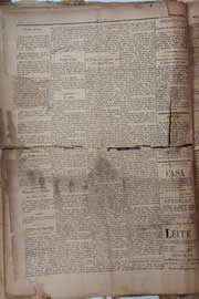Página do jornal Unitário de janeiro de 1905