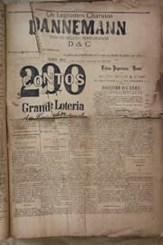 Página do jornal Unitário de janeiro de 1905