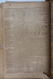 Página do jornal Unitário de fevereiro de 1905