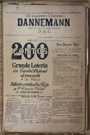 Página do jornal Unitário de fevereiro de 1905
