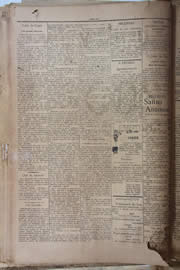 Página do jornal Unitário de fevereiro de 1905