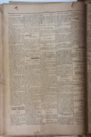 Página do jornal Unitário de março de 1905