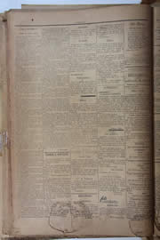 Página do jornal Unitário de março de 1905