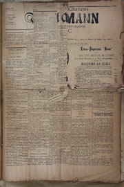 Página do jornal Unitário de abril de 1905