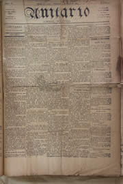 Página do jornal Unitário de abril de 1905