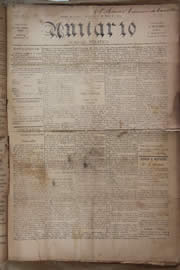 Página do jornal Unitário de maio de 1905