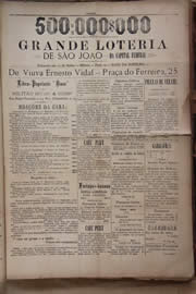 Página do jornal Unitário de junho de 1905