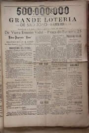 Página do jornal Unitário de junho de 1905
