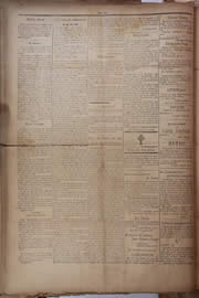Página do jornal Unitário de junho de 1905