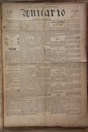 Página do jornal Unitário de junho de 1905