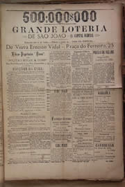 Página do jornal Unitário de junho de 1905