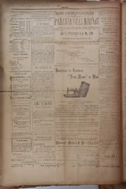 Página do jornal Unitário de junho de 1905