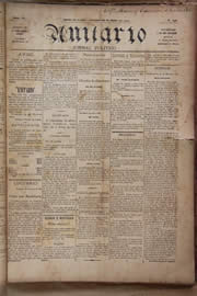 Página do jornal Unitário de junho de 1905