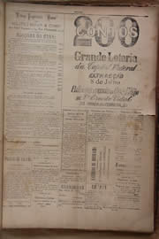 Página do jornal Unitário de junho de 1905
