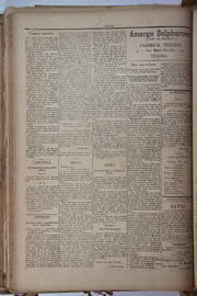 Página do jornal Unitário de julho de 1905