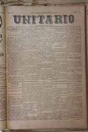Página do jornal Unitário de setembro de 1905