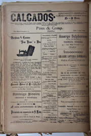 Página do jornal Unitário de setembro de 1905