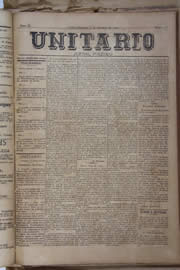 Página do jornal Unitário de outubro de 1905