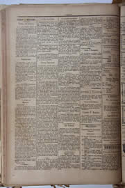 Página do jornal Unitário de outubro de 1905
