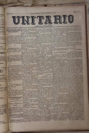 Página do jornal Unitário de outubro de 1905