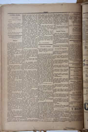 Página do jornal Unitário de novembro de 1905