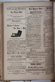 Página do jornal Unitário de novembro de 1905