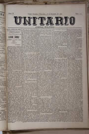 Página do jornal Unitário de novembro de 1905