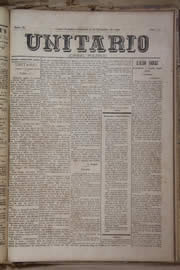 Página do jornal Unitário de dezembro de 1905