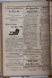 Página do jornal Unitário de dezembro de 1905