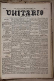 Página do jornal Unitário de dezembro de 1905