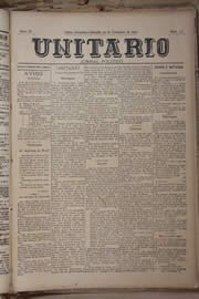 Página do jornal Unitário de dezembro de 1905
