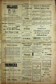 Página do jornal Unitário de abril de 1909