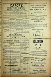 Página do jornal Unitário de abril de 1909