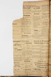 Página do jornal Unitário de abril de 1909