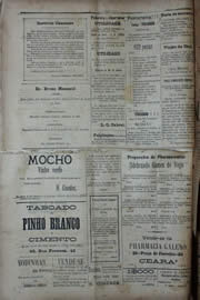 Página do jornal Unitário de maio de 1909
