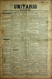Página do jornal Unitário de maio de 1909