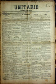 Página do jornal Unitário de junho de 1909