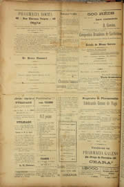Página do jornal Unitário de junho de 1909