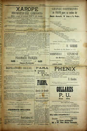 Página do jornal Unitário de junho de 1909