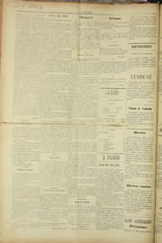 Página do jornal Unitário de junho de 1909