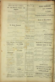 Página do jornal Unitário de junho de 1909