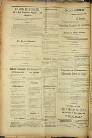 Página do jornal Unitário de junho de 1909