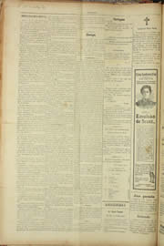 Página do jornal Unitário de junho de 1909