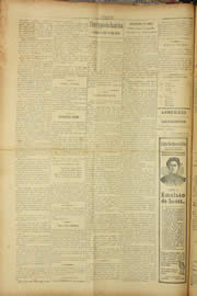 Página do jornal Unitário de junho de 1909