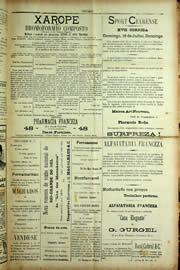 Página do jornal Unitário de julho de 1909