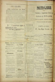 Página do jornal Unitário de julho de 1909