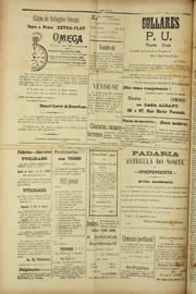 Página do jornal Unitário de agosto de 1909