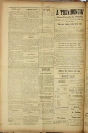 Página do jornal Unitário de agosto de 1909