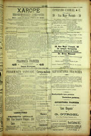Página do jornal Unitário de setembro de 1909