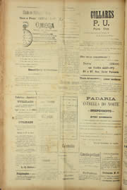 Página do jornal Unitário de setembro de 1909